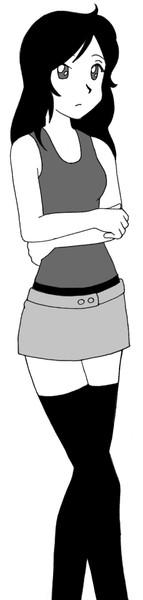 Standing Grayscale