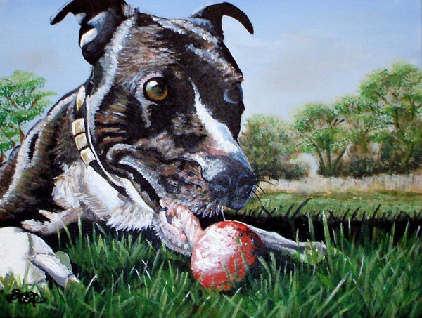 stella and her ball