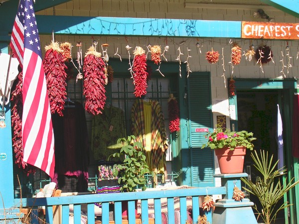 New Mexico shop front