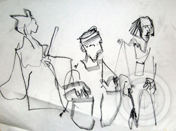 African music and dansing group