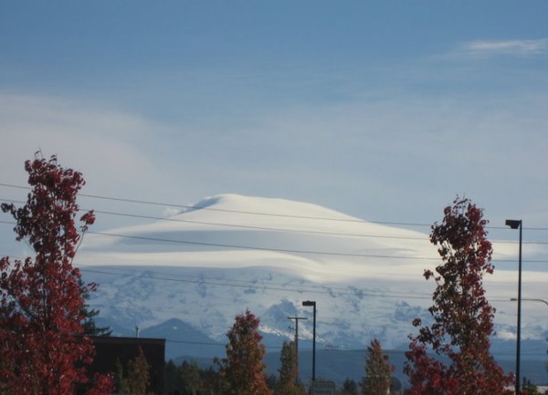 Mount Rainier Lenticular Clouds