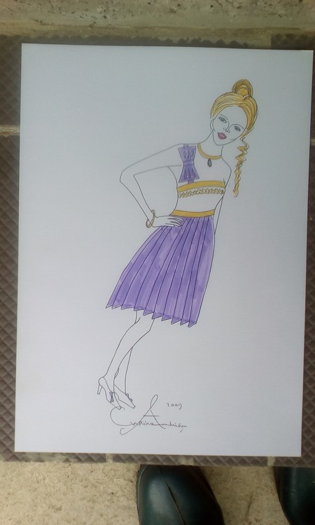 Fashion drawing