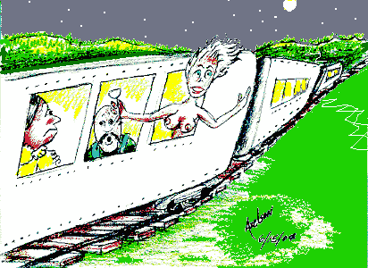 Jane caught a Train