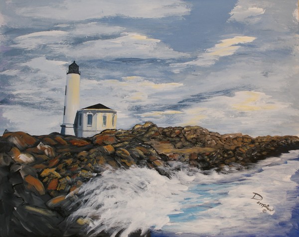 Coquille River Lighthouse (front view)