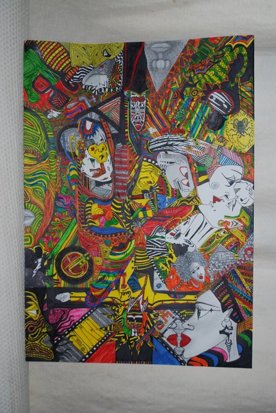 Naive...6 fingers different way up