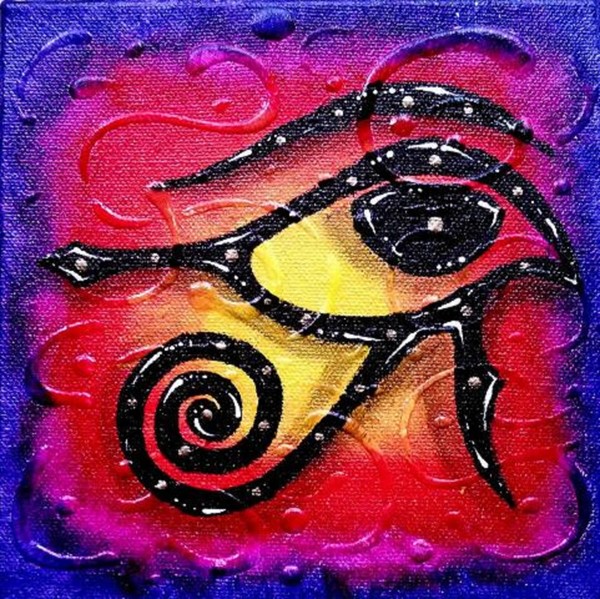 Eye Of Heru 3 - Egyptian Art