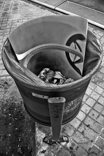 tantalising litters left by thoughtless passers-by