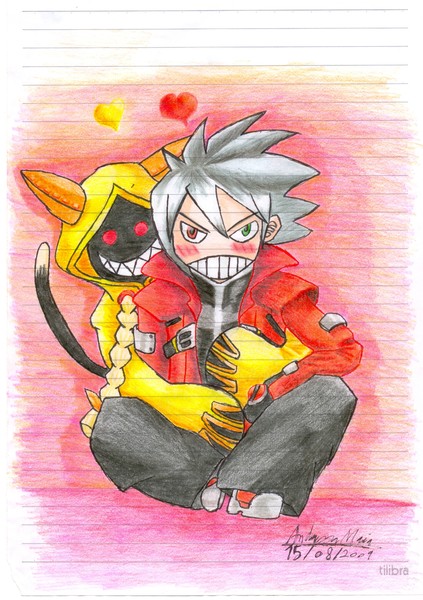 Ragna bloodedge and taokaka