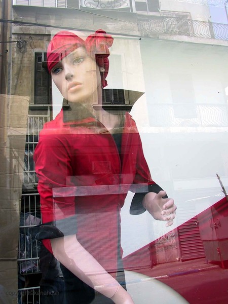 Woman in Red
