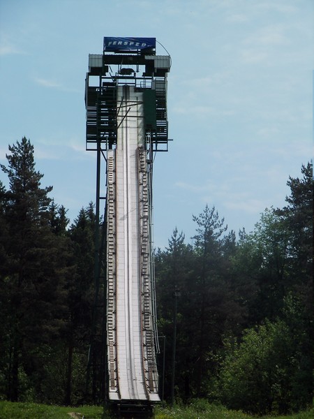 Old ski jump in my hood - Ljubljana/Slovenia