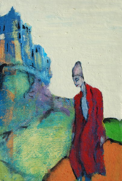 Castle and Woman