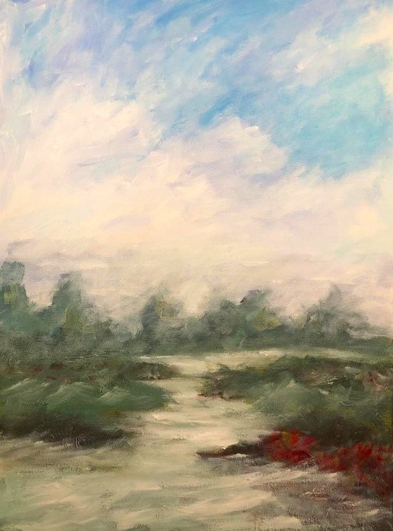 After the storm  18x24