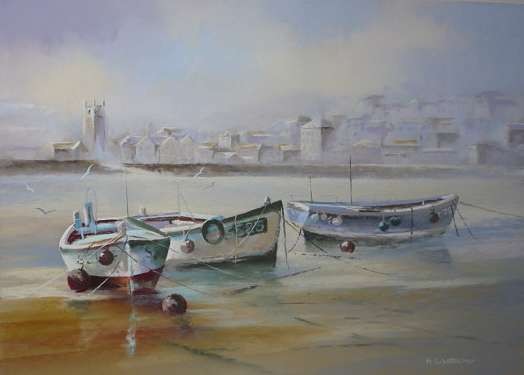 St.Ives fishing boats,Cornwall