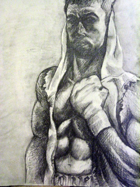 Fighter Self-Portrait