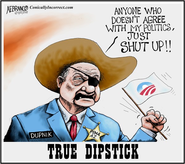 True Dipstick (Dupnik cartoon)