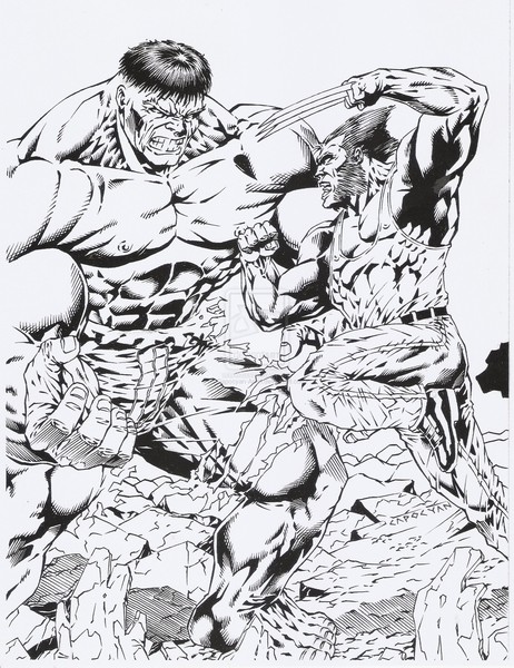 HULK VS WOLVERINE