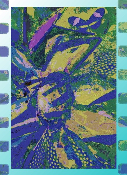 Abstract Garden Collage