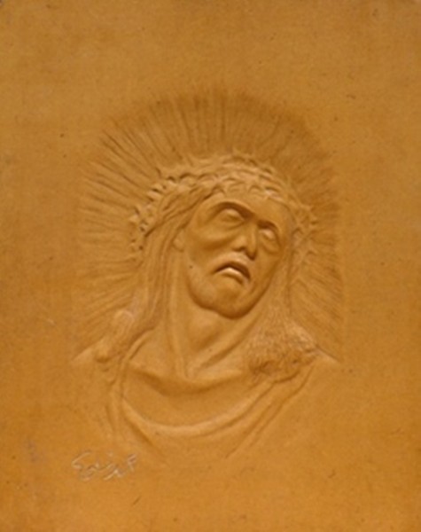Jesus / MDF wood / 25*35*0.6