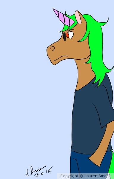 anthro unicorn