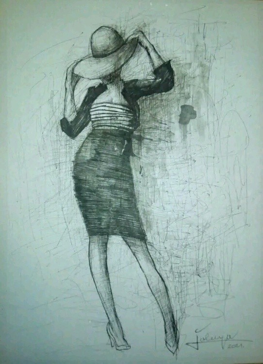 LADY WITH A HAT