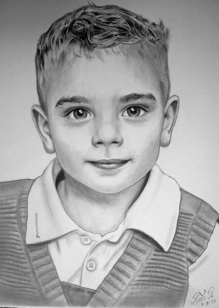 Pencil portrait