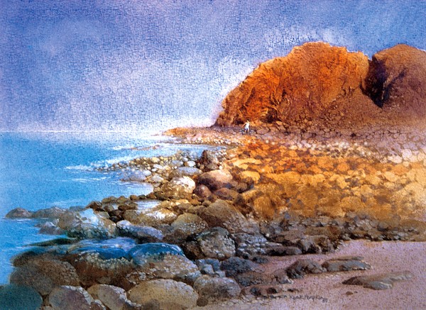 Beach at KhorFakkan.