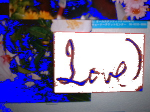 luv on the wall