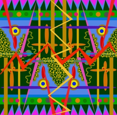 Abstract Modernist Print 6