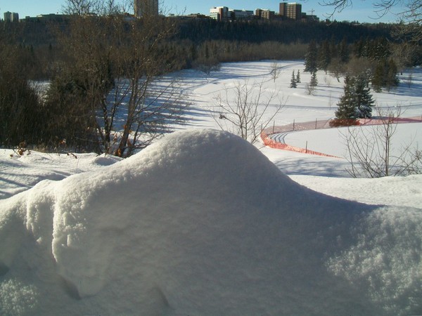 tons of snow