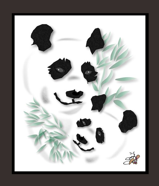 Mama Panda and Cub