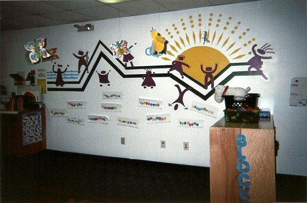 Graphic Wall Mural
