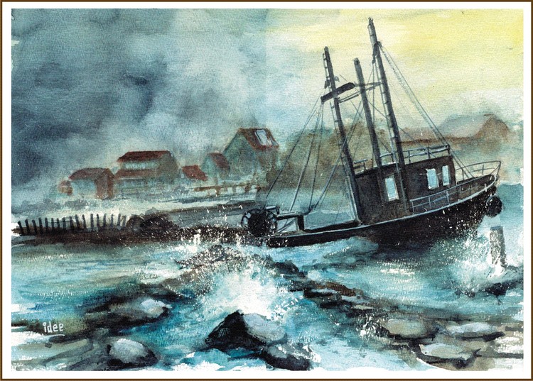 Grounded in the storm