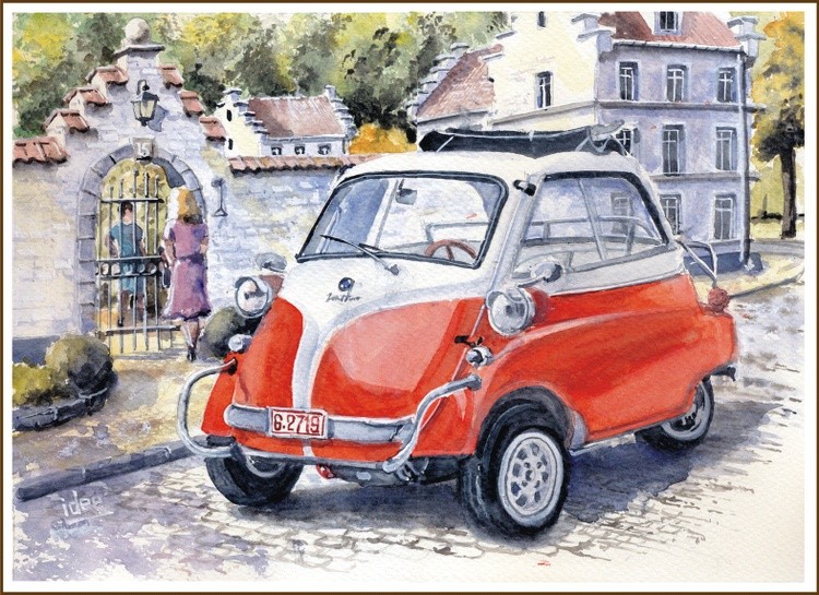 The BMW Isetta 300 - 1957