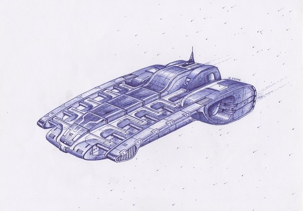 intergalactic spacecraft diplomat vz