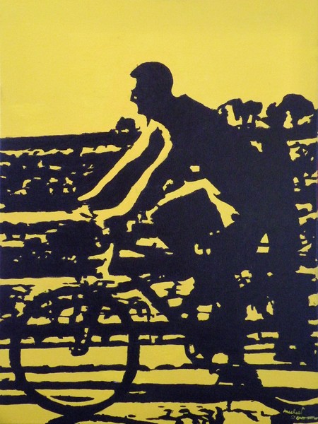 109 St Bridge Biker