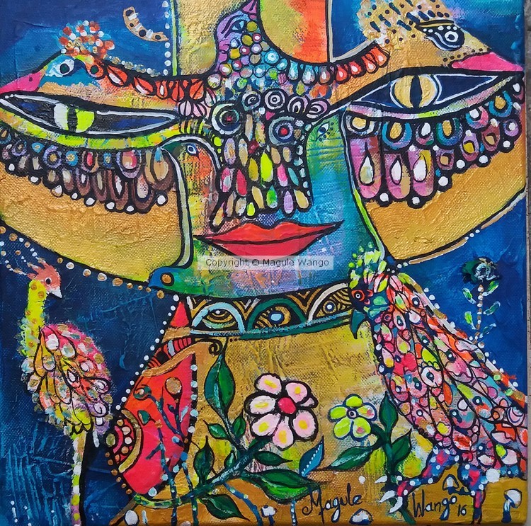femme oiseau/ bird woman