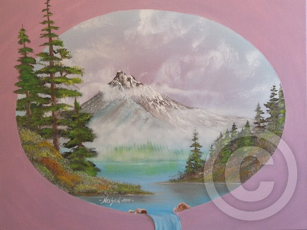 Oval Mountain Lake