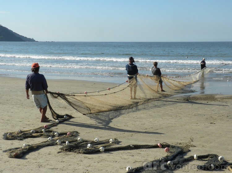 fishermen at work