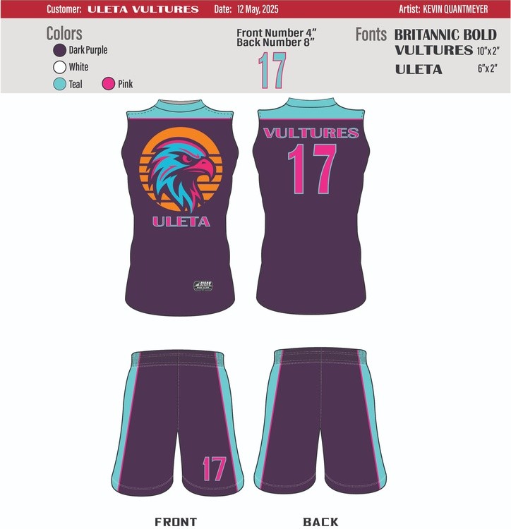 Miami Vice Vultures FF PURPLE