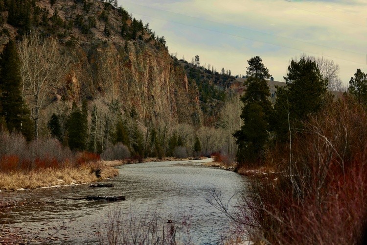 Rock Creek, world famous, blue ribbon trout stream 
