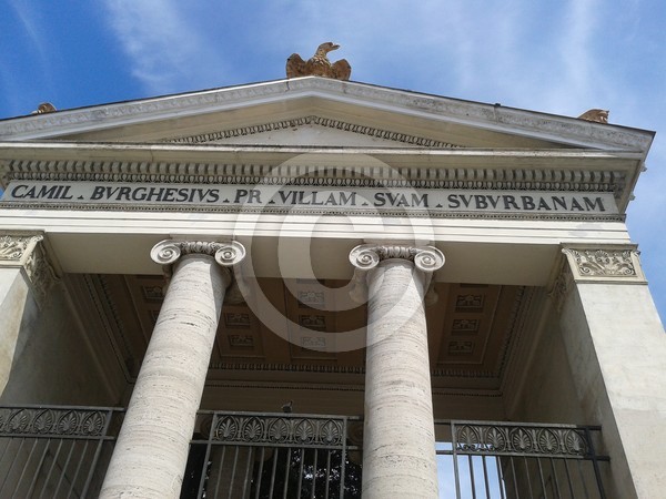 Villa Borghese entrance, Roma