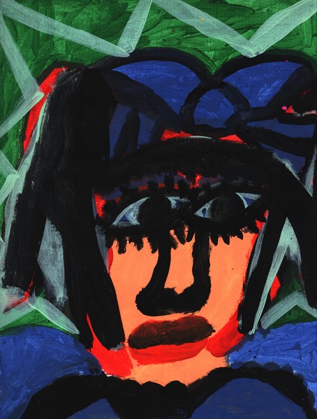 woman with a hat on