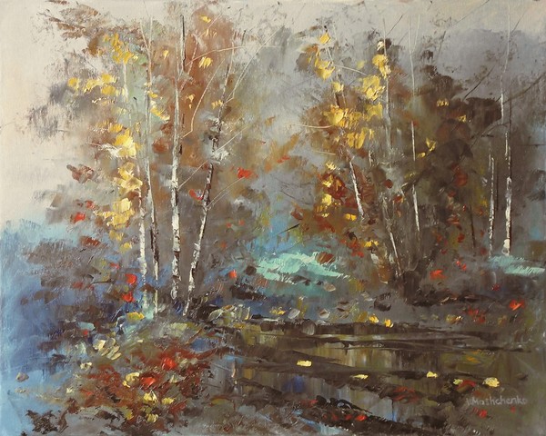 Cold autumn day