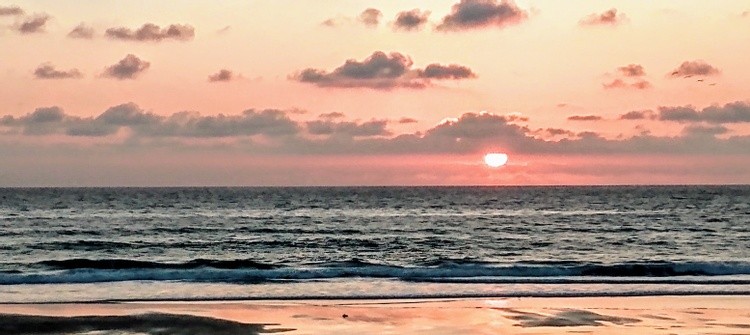 Beach at Rosarito, Mexico