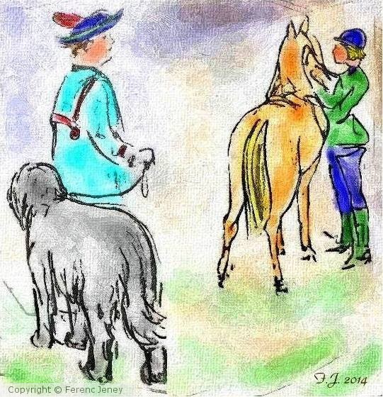 The shepherd and the rider
