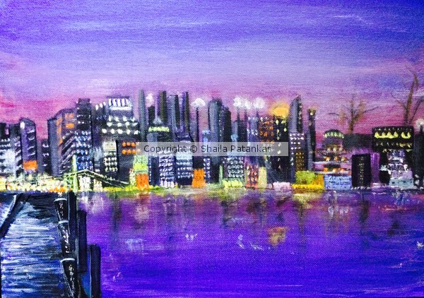 Night cityscape