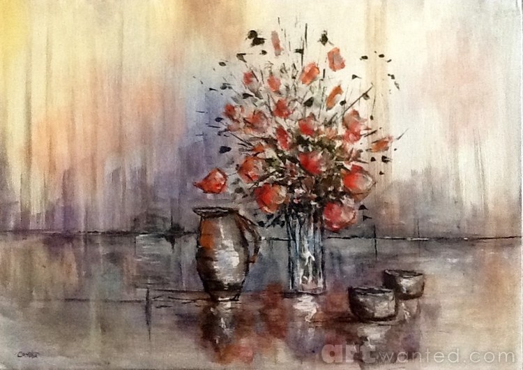 Pots and flowers