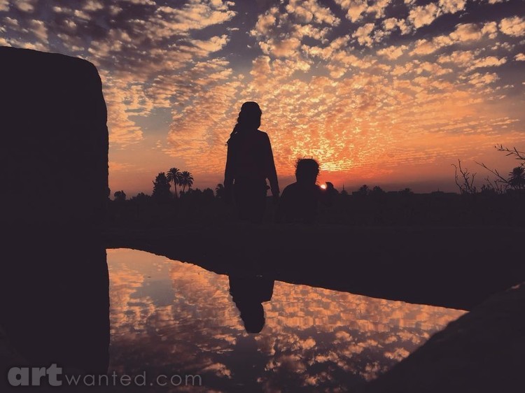 Sunset in Egypt