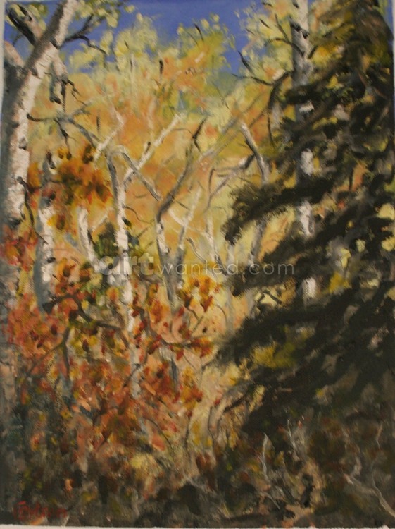 Fall in the mountains