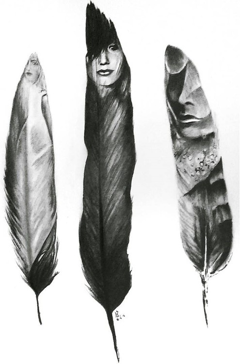 Three Feathers